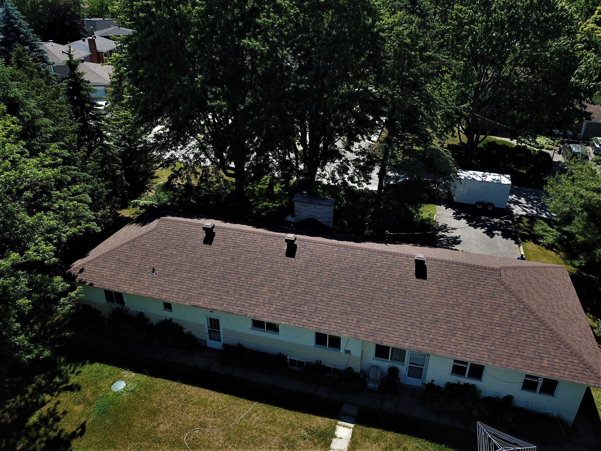 Brownwood asphalt shingle roof from the original Rob's Quality Roofing gallery — project 3