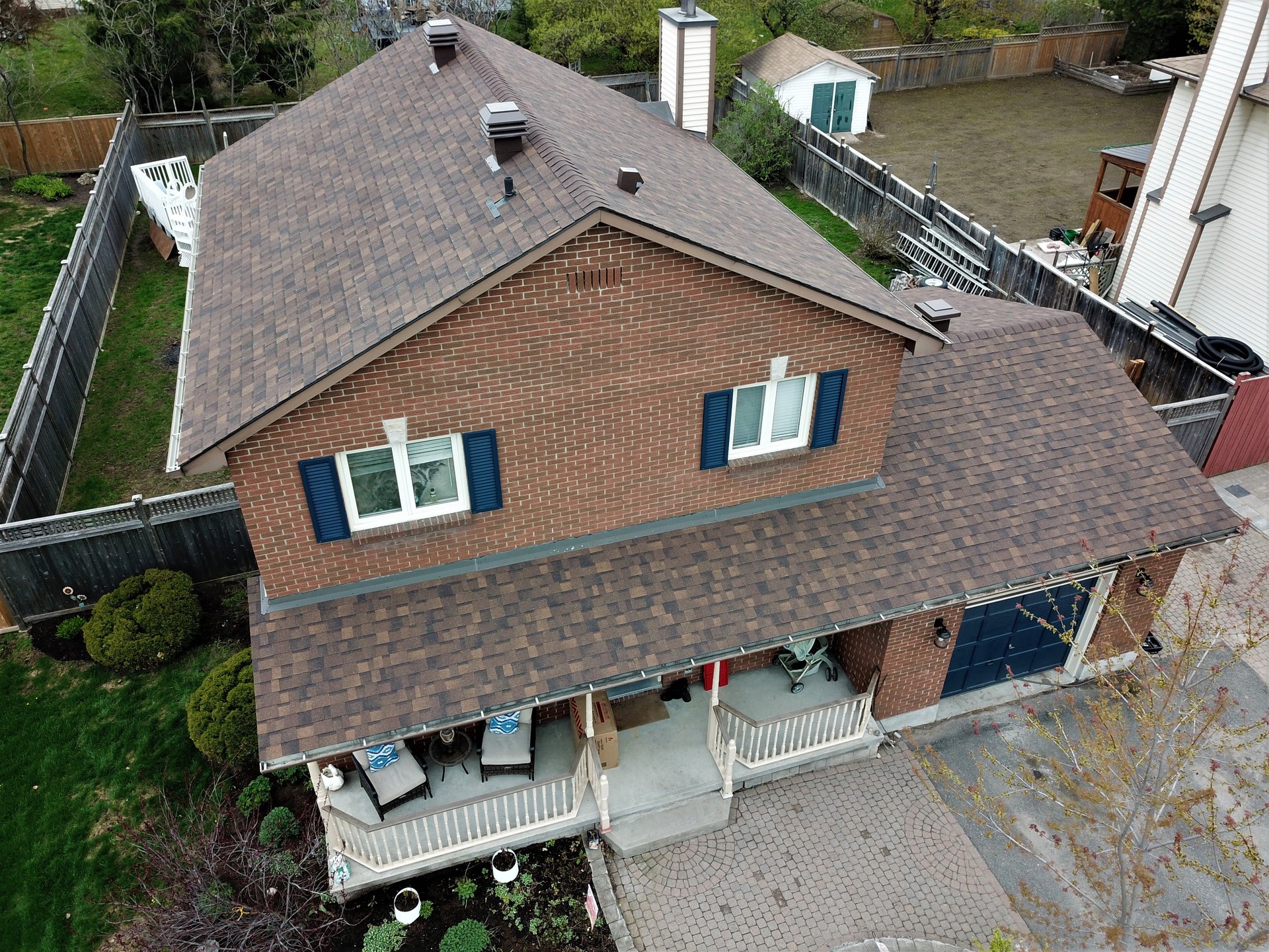 Brownwood asphalt shingle roof from the original Rob's Quality Roofing gallery — project 6
