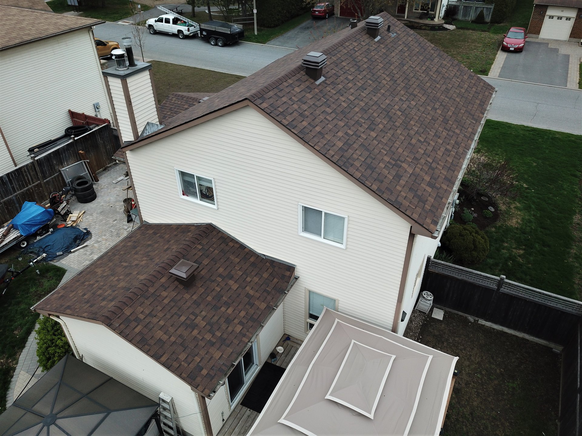 Brownwood asphalt shingle roof from the original Rob's Quality Roofing gallery — project 7