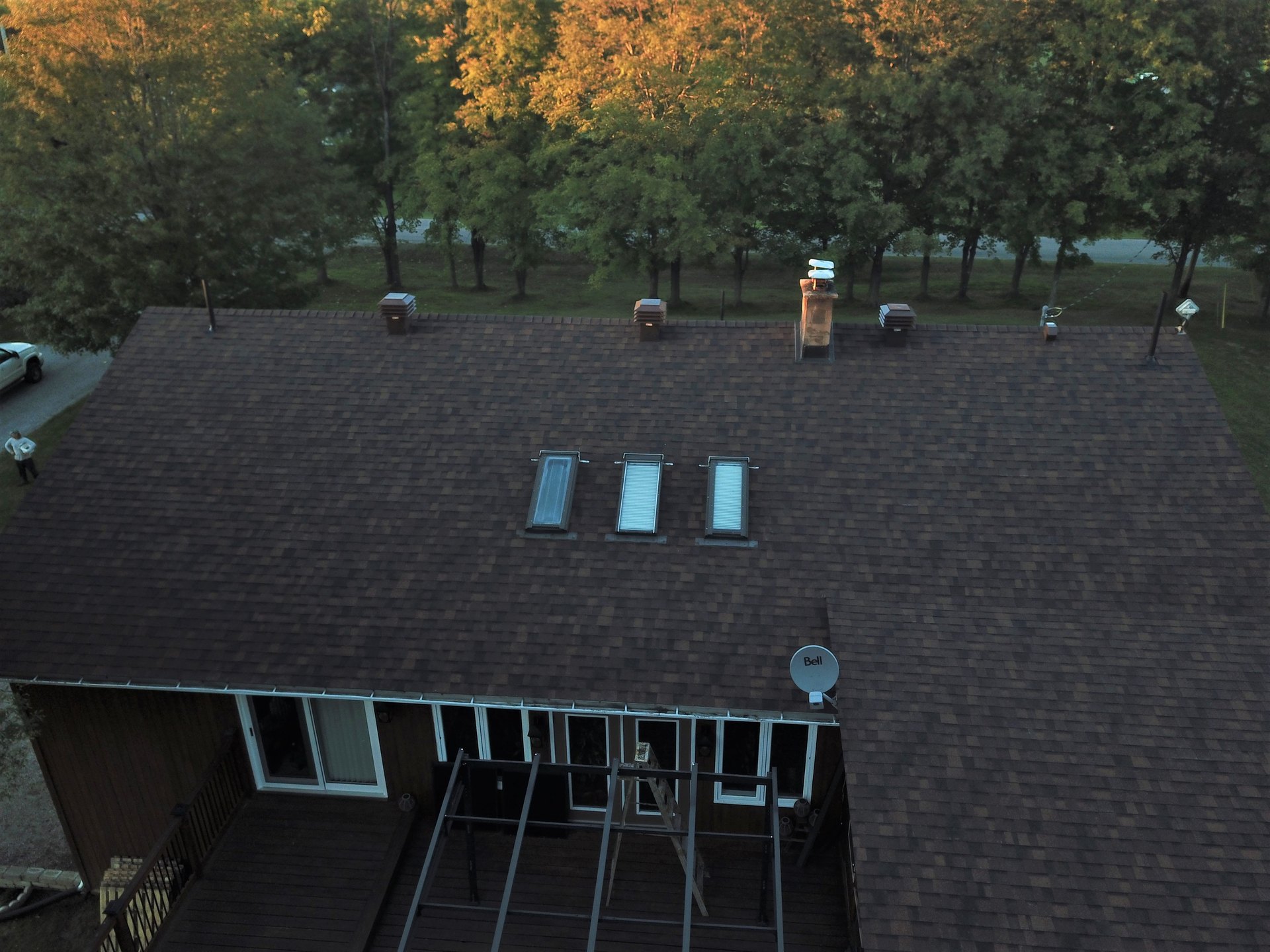Brownwood asphalt shingle roof from the original Rob's Quality Roofing gallery — project 9