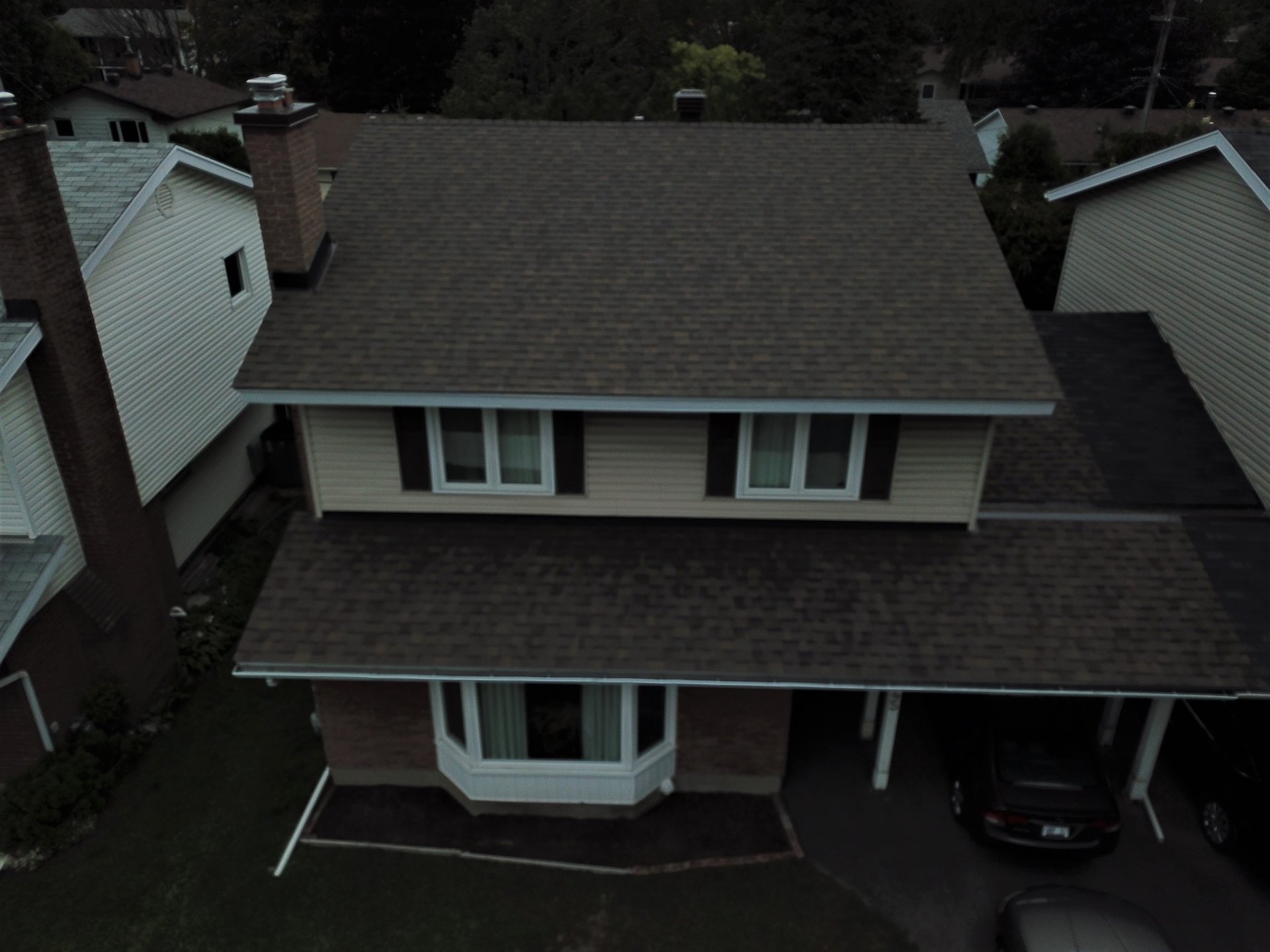 Teak asphalt shingle roof from the original Rob's Quality Roofing gallery — project 3